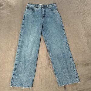 Everlane Women's Jeans The Way High Light Wash 29R 28x26 Y2K Mom Jeans